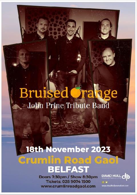 Book Bruised Orange for your next event with David Hull Promotions Limited